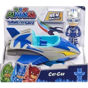 PJ Masks Save The Sky Cat-Car with CatBoy Figure Ages 3+